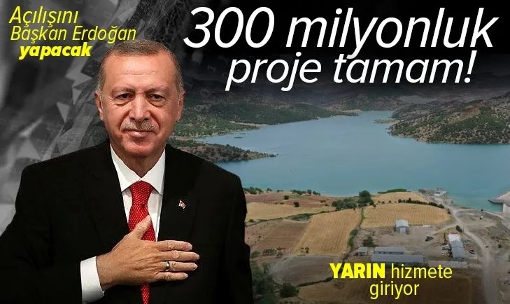 Son dakika: Başkan Erdoğan Yukarı Afrin Barajı'nı yarın açacak