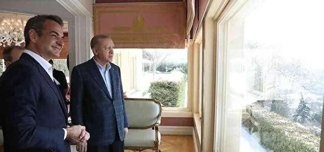Son dakika: Başkan Erdoğan-Miçotakis zirvesi Yunan basınında! Manşetlerine taşıdılar: İstanbul’da pozitif zirve! Görüşme buzları kırdı