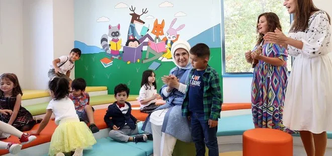 Emine Erdoğan: Okul öncesi eğitim fırsat eşitliği sağlıyor