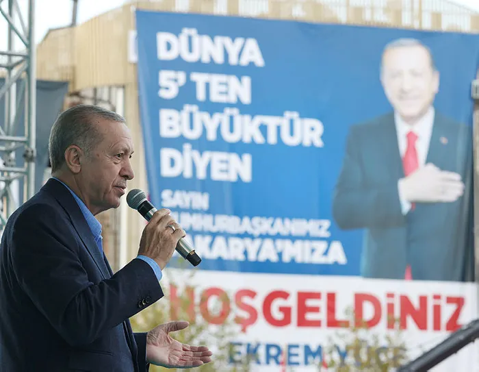 Başkan Recep Tayyip Erdoğan'dan Sakarya'da 6'lı masaya eleştiri! "El atına binen tez iner" - 5