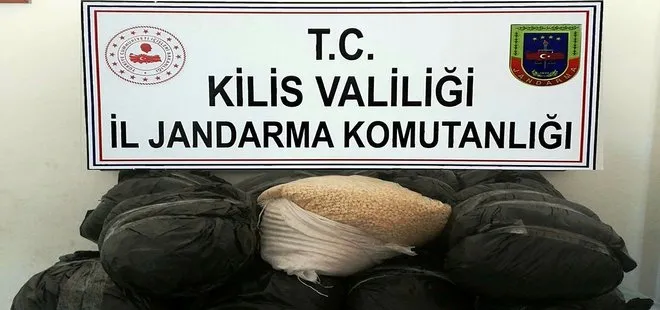 Son dakika: Kilis’te PYD/PKK’ya uyuşturucu operasyonu