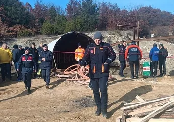 Kütahya'da maden ocağında göçük