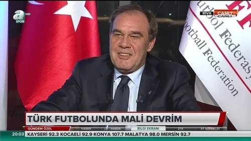 Türk futbolunda devrim! Yıldırım Demirören ve Hüseyin Aydın canlı yayında açıkladı...