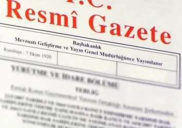 Yeni KHK yayımlandı
