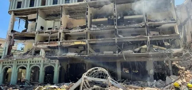 Küba’da tarihi otelde büyük patlama! Havana’daki otelde çok sayıda yaralı var