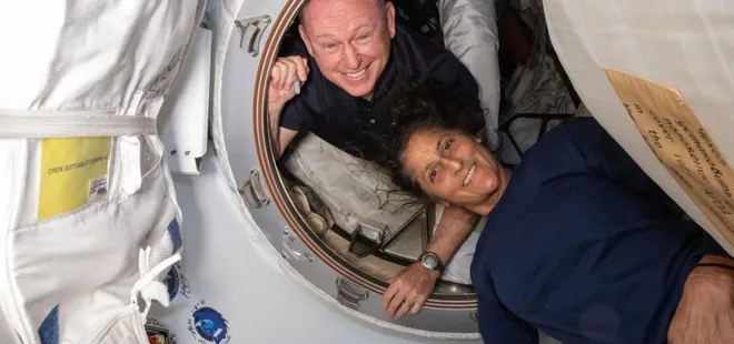 Uzayda mahsur kalan NASA astronotları için tarih verildi