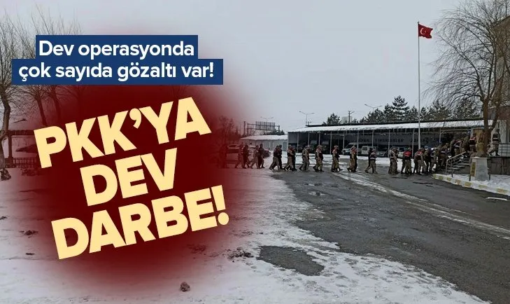 Muş merkezli operasyonda PKK’ya dev darbe!