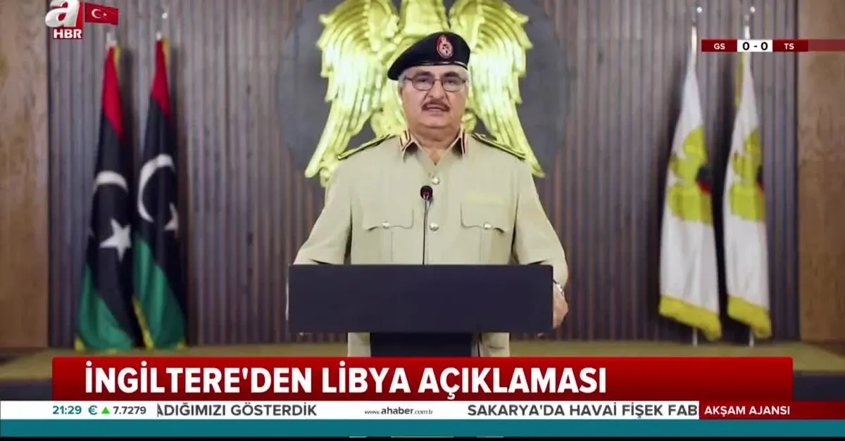 İngiltere'den flaş Libya açıklaması |Video