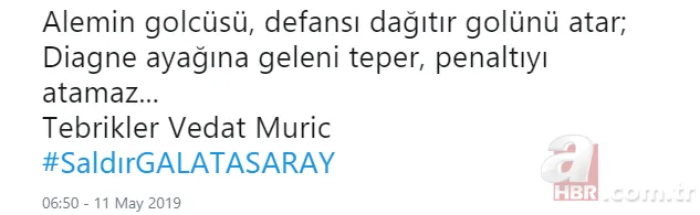 Muriç Galatasaray’a gol attı sosyal medya yıkıldı!
