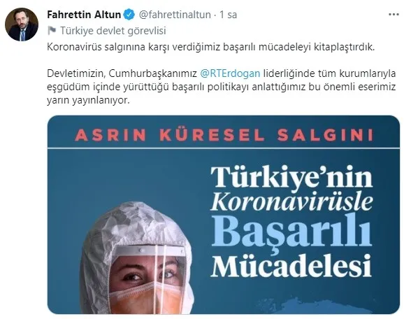 Türkiye'nin Kovid-19 ile başarılı mücadelesi kitaplaştırıldı - 1