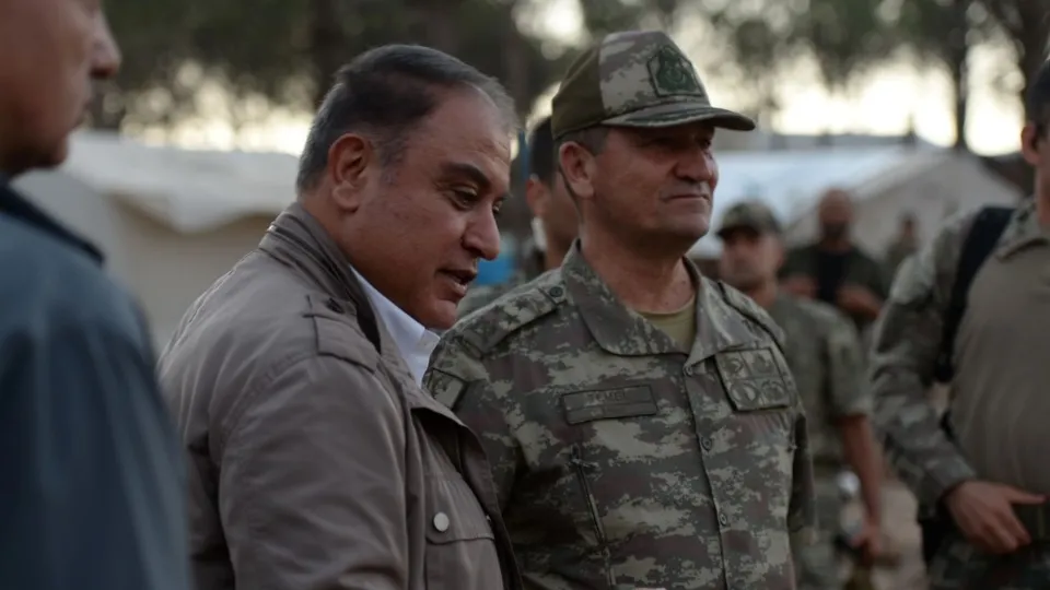 Korgeneral İsmail Metin Temel, Afrin kahramanlarıyla Burseya'da iftar yaptı