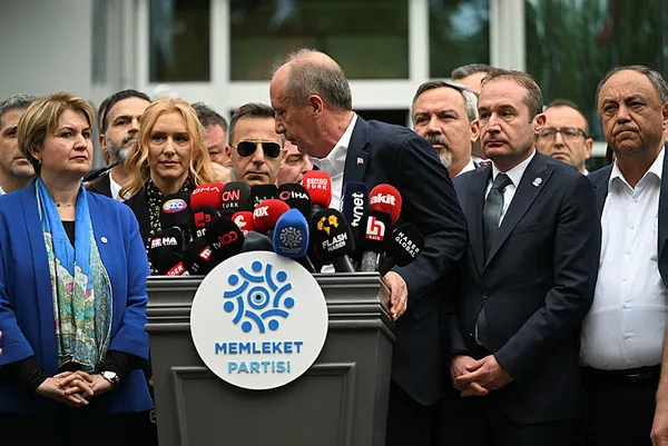 Muharrem İnce’ye FETÖ kumpası sonrası Memleket Partisi’nden Başkan Erdoğan’a destek kararı