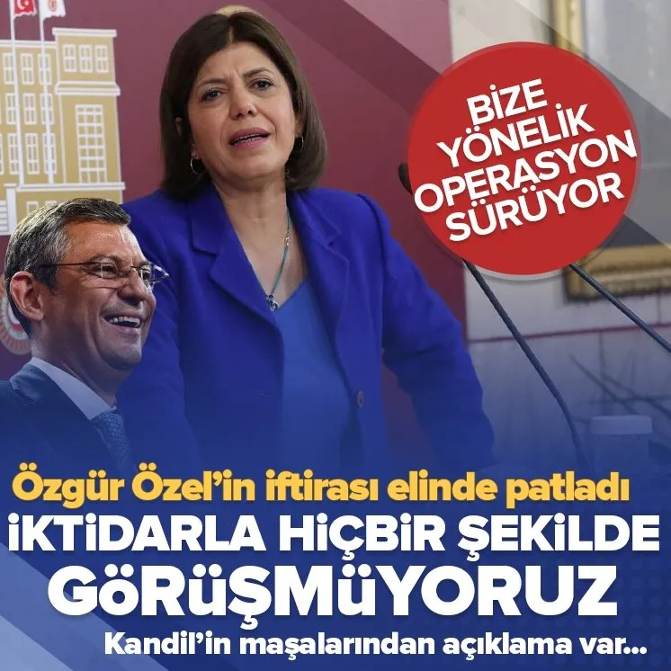 Hiçbir şekilde görüşme yok