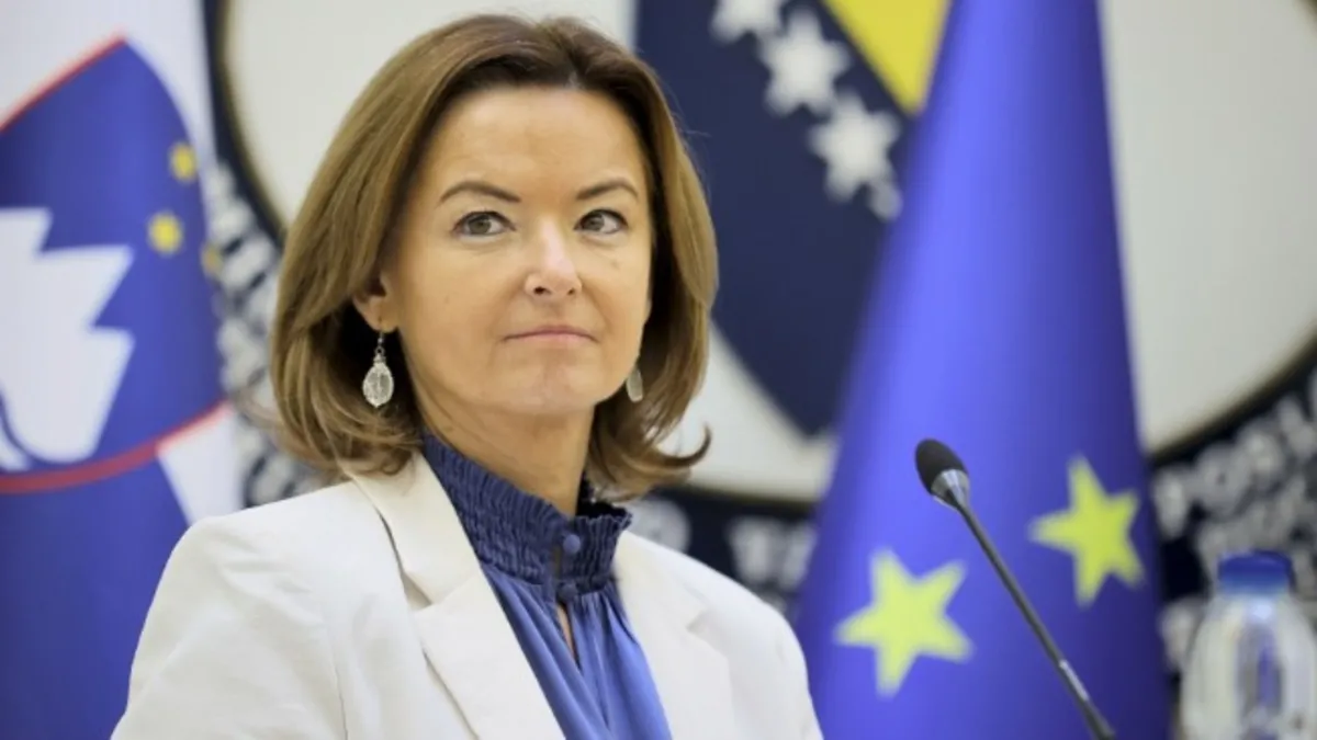 Slovenya Dış ve Avrupa İşleri Bakanı Fajon Türkiye’ye geliyor