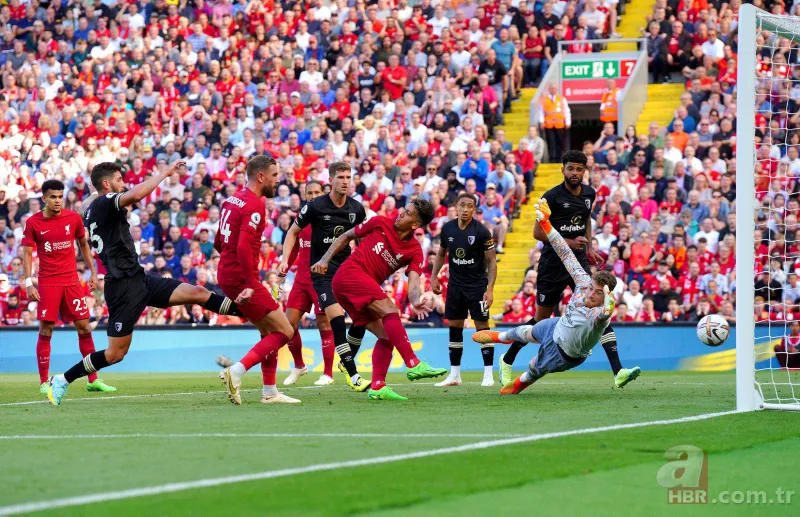 Liverpool'dan tarihi fark: Bournemouth'a gol olup yağdılar 6