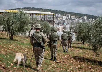 Tel Abyad'ta teröristler sessizliğe gömüldü