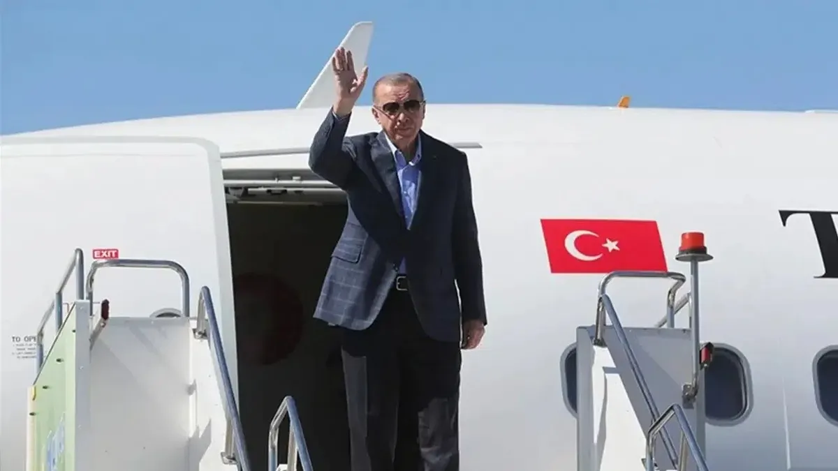 Hollanda'da diplomasi trafiğini tamamlayan Başkan Erdoğan Türkiye'ye döndü