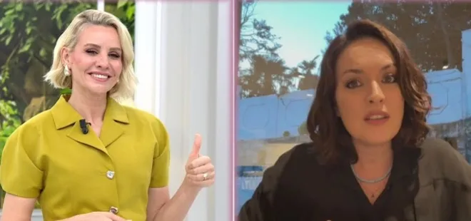 Esra Erol’da programına Ezgi Mola sürprizi