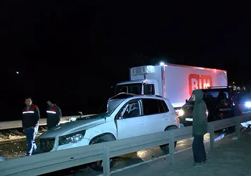 Arnavutköy'de zincirleme kaza: 6 yaralı