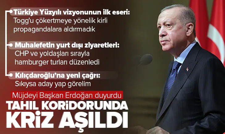 Başkan Erdoğandan önemli açıklamalar