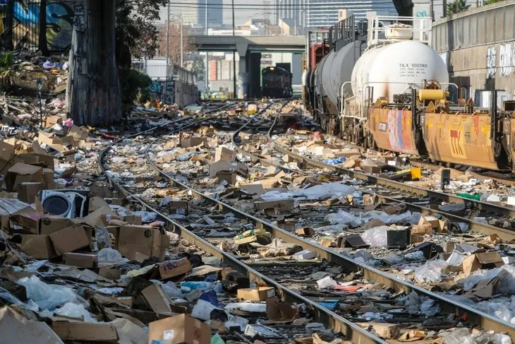 ABD'de tren soygunları başladı! Union Pacific ve Amazon...