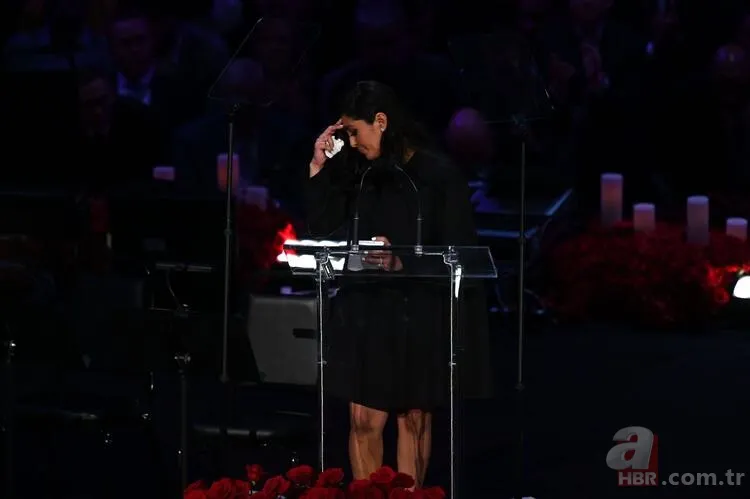 Michael Jordan Kobe Bryant'ın veda töreninde gözyaşlarını tutamadı 5