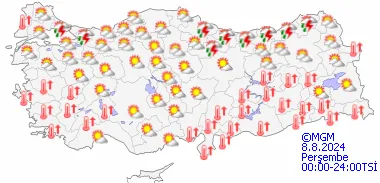 1722845513151.png İstanbul'a sağanak yağış geliyor! Meteoroloji haritalarına yansıdı! Saat verildi... - 8