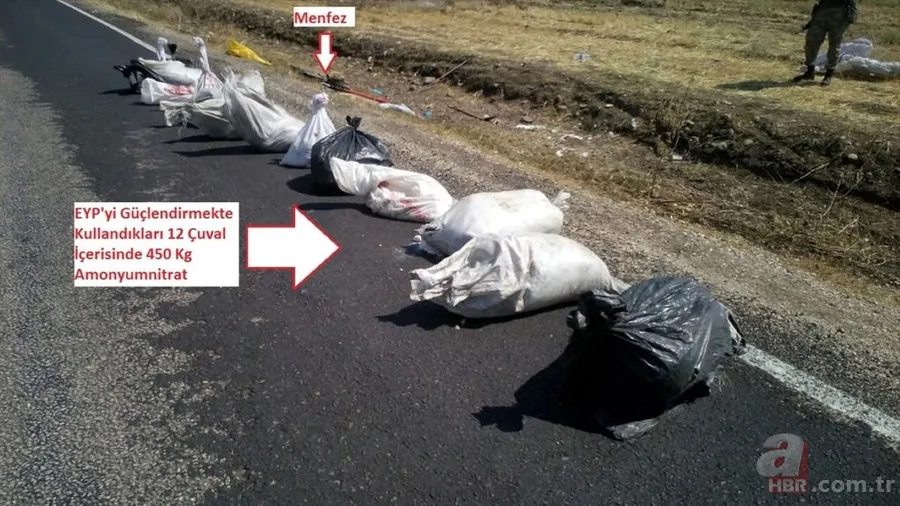 Diyarbakır-Bingöl karayolunda teröristlerce yola tuzaklanan patlayıcılar imha edildi 5