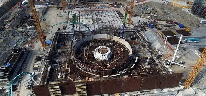Akkuyu NGS’de yeni gelişme! Güç ünitesi için reaktör basınç kabının tabanı üretildi