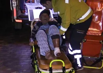 70 yaşındaki dede 9. kattan düştü!