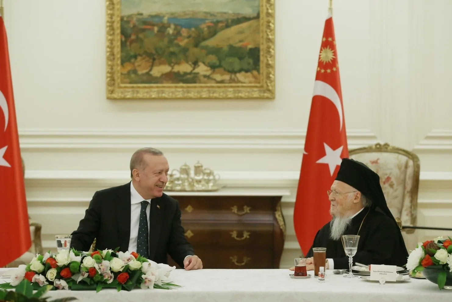 Son dakika: Başkan Erdoğan, azınlık cemaatlerinin temsilcileri ile iftar yemeğinde bir araya geldi