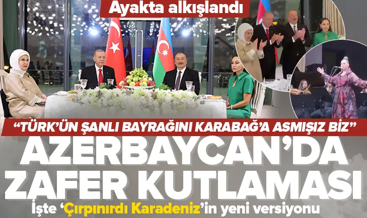 Başkan Erdoğan ve Aliyevden zafer kutlaması