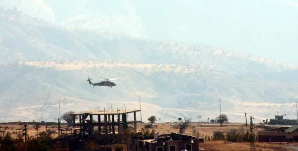 Cudi Dağı'nda hava destekli PKK operasyonu - 1