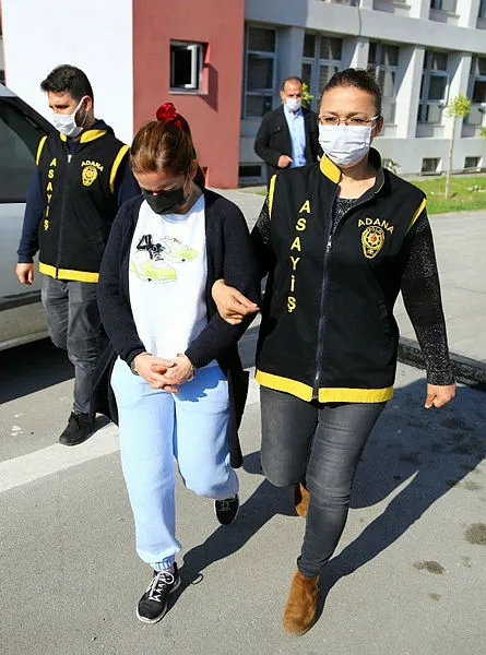 Adana'da 41 yıl hapis cezası alan "Binbir surat Cemile" gardıropta yakalandı - 3