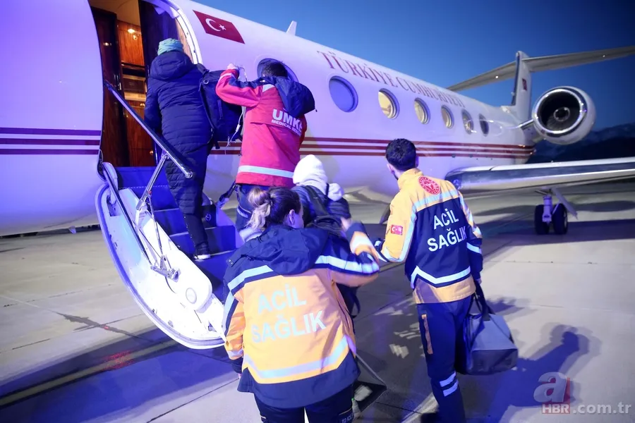 Cumhurbaşkanlığı uçağı depremzedeler için havalandı 13