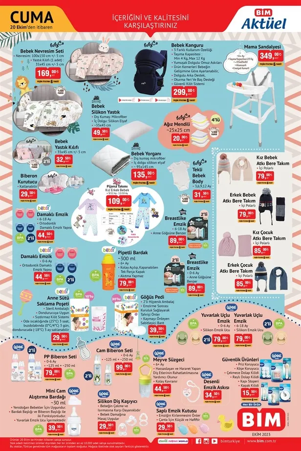 30 Ekim BİM aktüel ürünler kataloğu! BİM 299 TL’ye tek kişilik yorgan, 2.499 TL’ye 7,5 L airfrayer, 175 TL’ye çift kişilik battaniye, 79 TL’ye masa örtüsü satıyor