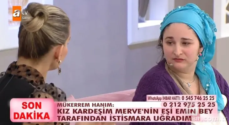 Esra Erol’da zihinsel engelli kızın itirafları Türkiye’yi şoke etti! Kız kardeşimin eşi Emin...