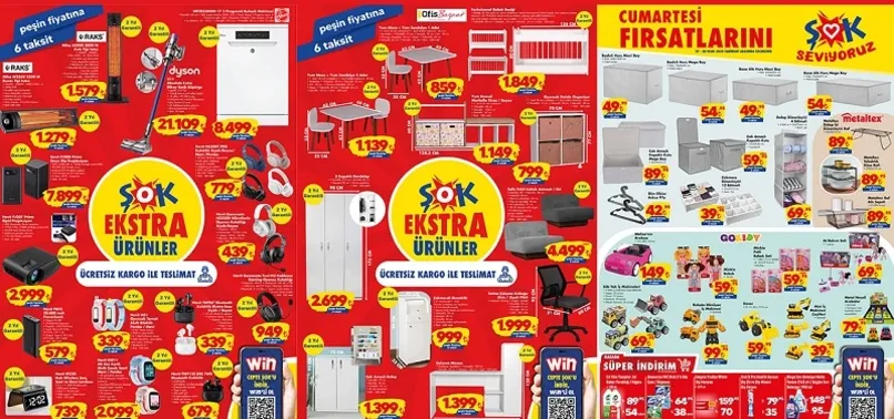 ŞOK 30 Ocak aktüel ürünler kataloğu geliyor! ŞOK bu hafta elektronikten tekstile, gıdadan mobilyaya kadar onlarca ürünü uyguna satıyor