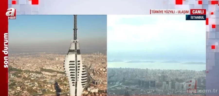 Türkiye Yüzyılı'nda "ULAŞIM"! Türkiye'ye çağ atlatan dev eserler A Haber'de 14