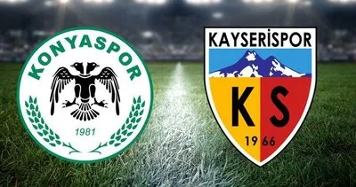 CANLI | Konyaspor Kayserispor maçı canlı anlatım izle! Süper Lig'de kıran kırana maç