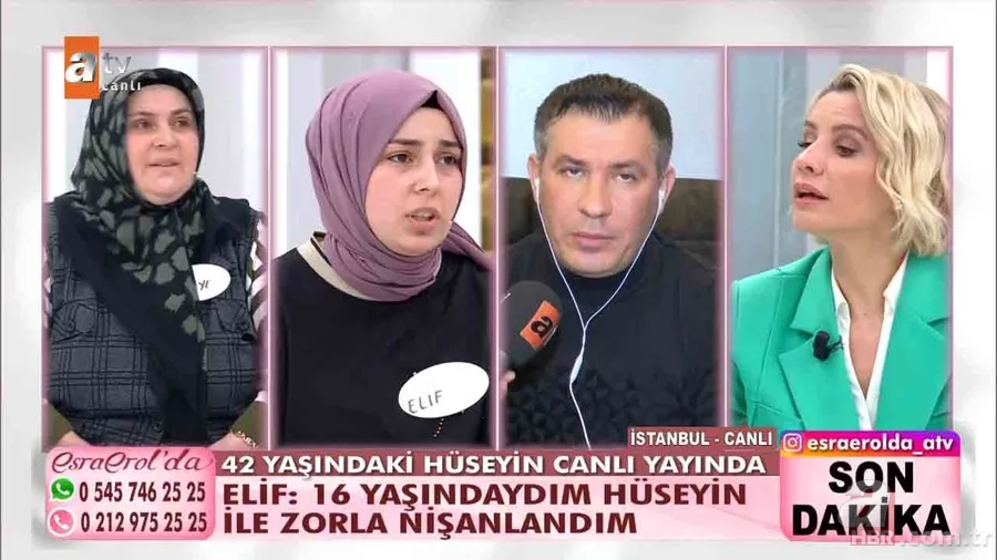 Tehdit şantaj taciz! Türkiye Esra Erol’daki bu olayı konuşuyor! 42 yaşındaki Hüseyin Başkaya Elif'i 16 yaşındayken kandırdı mı? Esra Erol ekibi o malikanede... 20