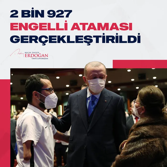 Son dakika: Başkan Erdoğan'dan Engelli Memur Ataması Programında önemli açıklamalar - 2
