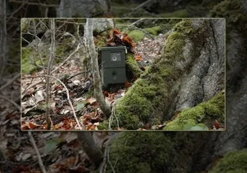 Antalya'daki uyuşturucu zanlıları fotokapana yakalandı