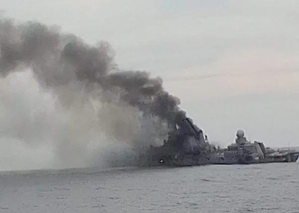 Savaşın en şiddetli olayı! Moskova kruvazörün batışı ses kayıtlarında - 3