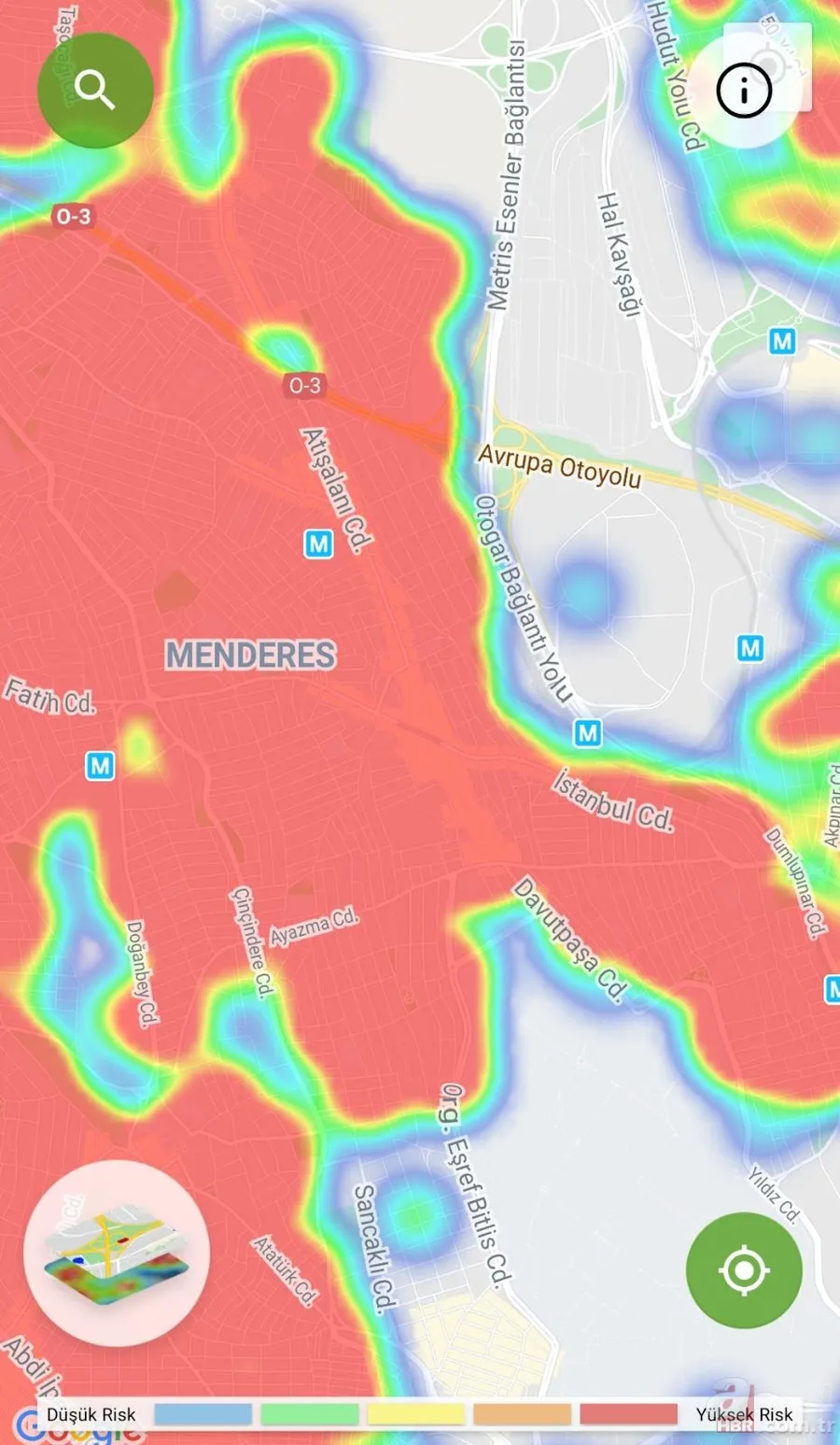 İstanbul'da riskli ilçelerde kısıtlama olacak mı? İlçe ilçe corona virüs haritası 21