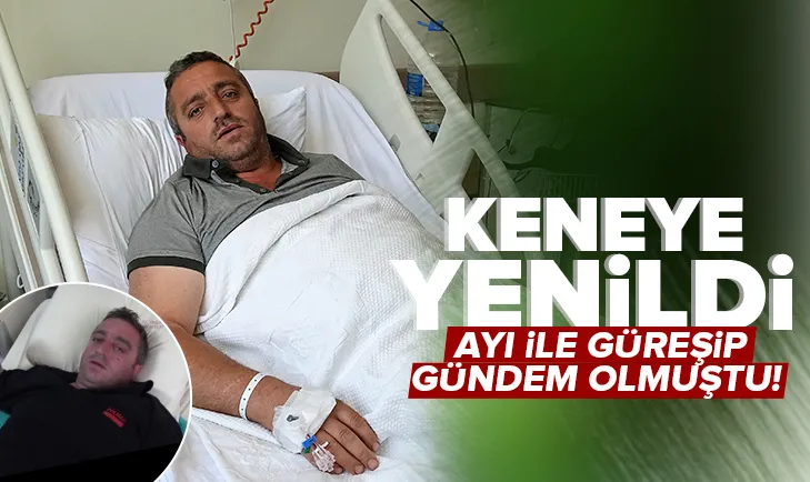 Ayı ile güreşip gündem olmuştu! Keneye yenildi