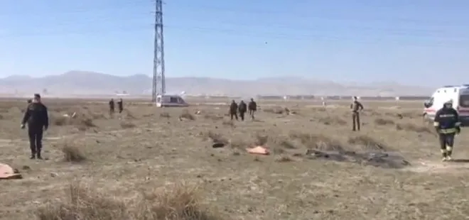 Son dakika: Konya’da askeri gösteri uçağı düştü! Kahreden haber geldi: Pilot şehit oldu