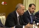 Başkan Erdoğan ile Rus lider Putin görüştü