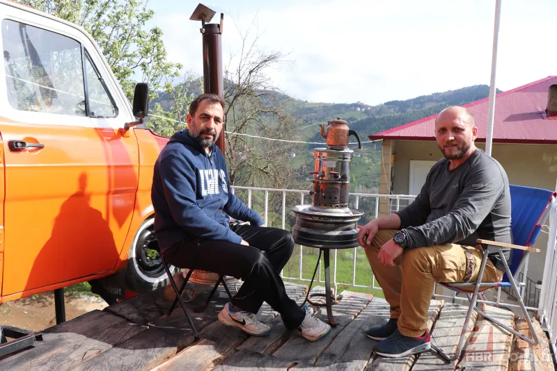 Karadeniz zekasını konuşturdu! Kızları ağaç ev isteyince… 5