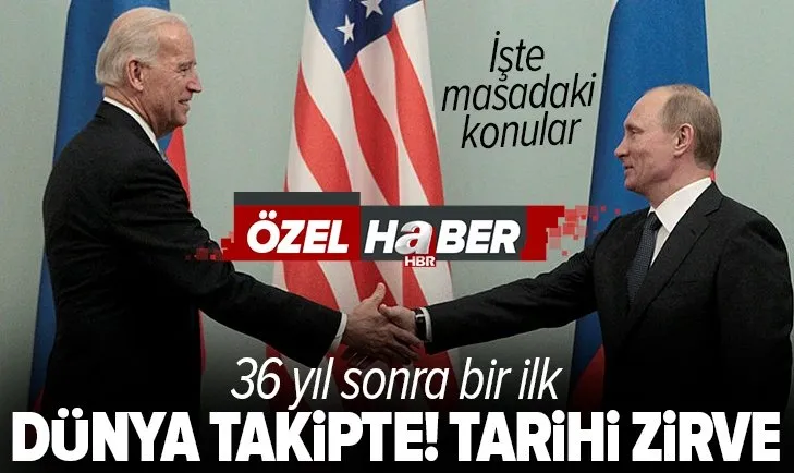 ABD Başkanı Joe Biden ve Rusya Devlet Başkanı Putin'in ilk görüşmesi! Zirveden ne sonuç çıkar?
